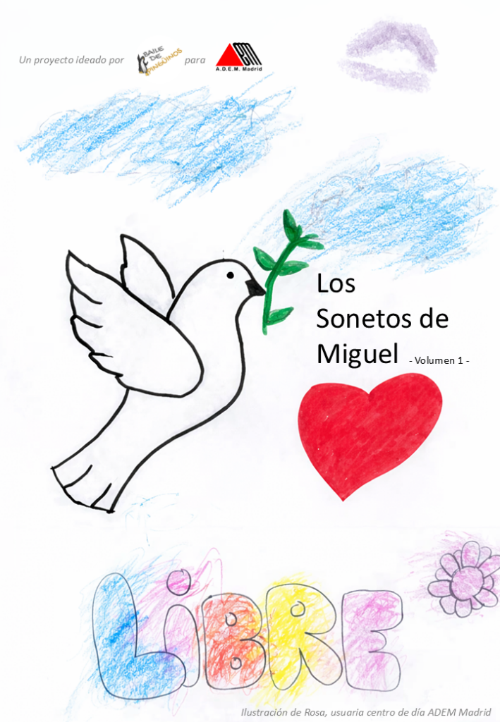 Portada de los sonetos de Miguel